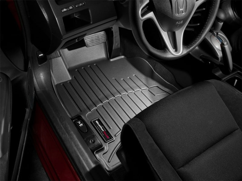 WeatherTech 06-11 Honda Civic Front FloorLiner - Black