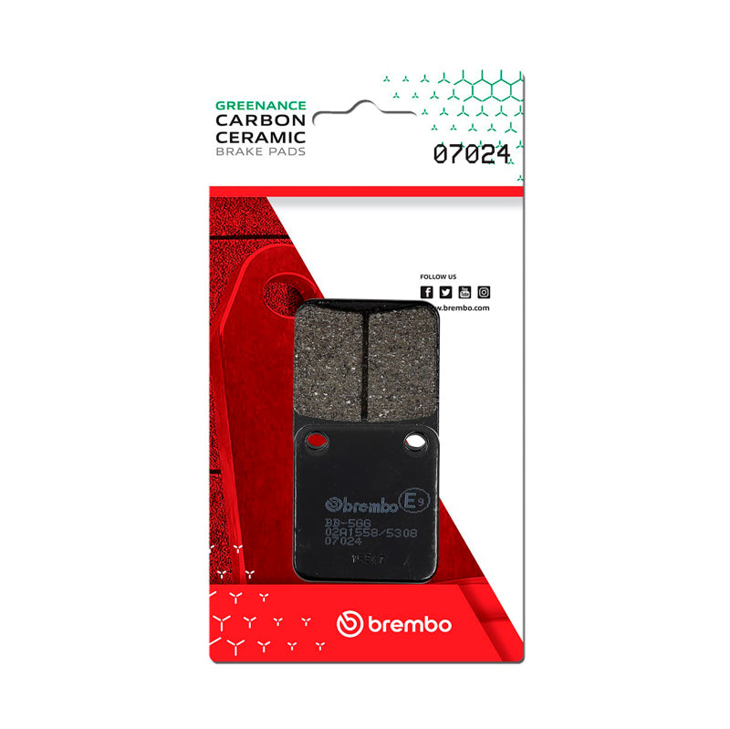 Brembo OE Honda Mbx/Peugeot Vivacity/Sachs Madass Carbon Ceramic Brake Pad - Front
