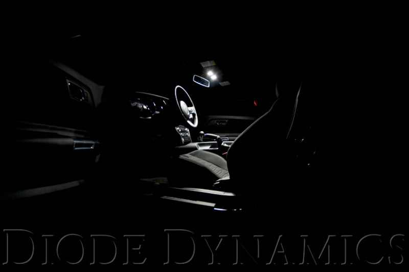 Diode Dynamics Mustang Interior Light Kit 15-17 Mustang Stage 2 - Cool - White