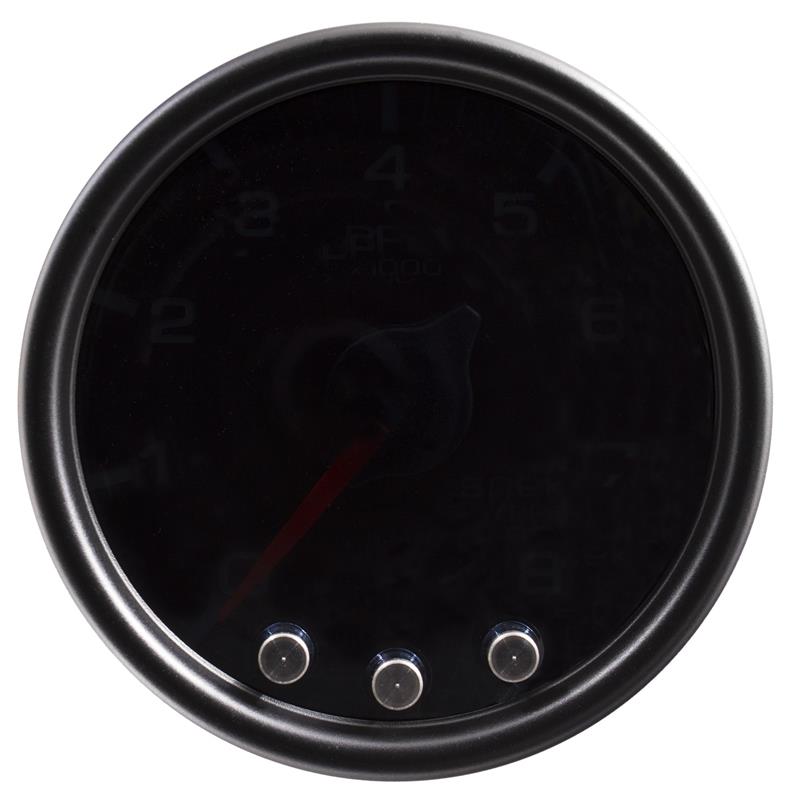 Autometer Spek-Pro Gauge Boost 2 1/16in 100psi Stepper Motor W/Peak & Warn Blk/Smoke/Blk