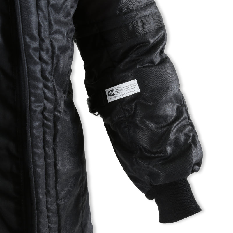 RaceQuip SFI-20 Jacket Black Extra Large