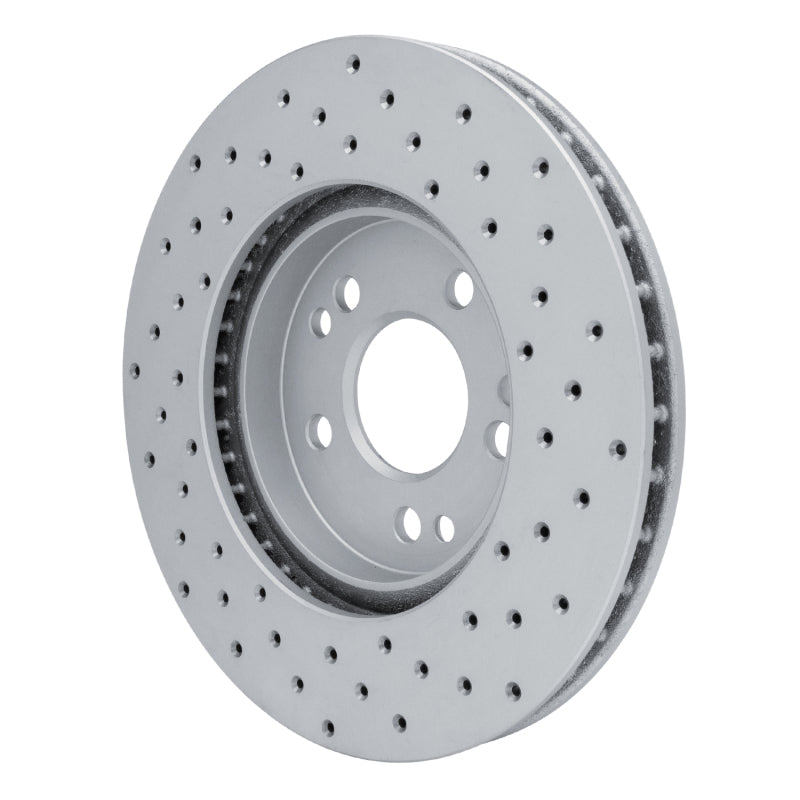 DFC 90-98 Mercedes-Benz 500Sl Front Left Drilled Geoperformance Rotor