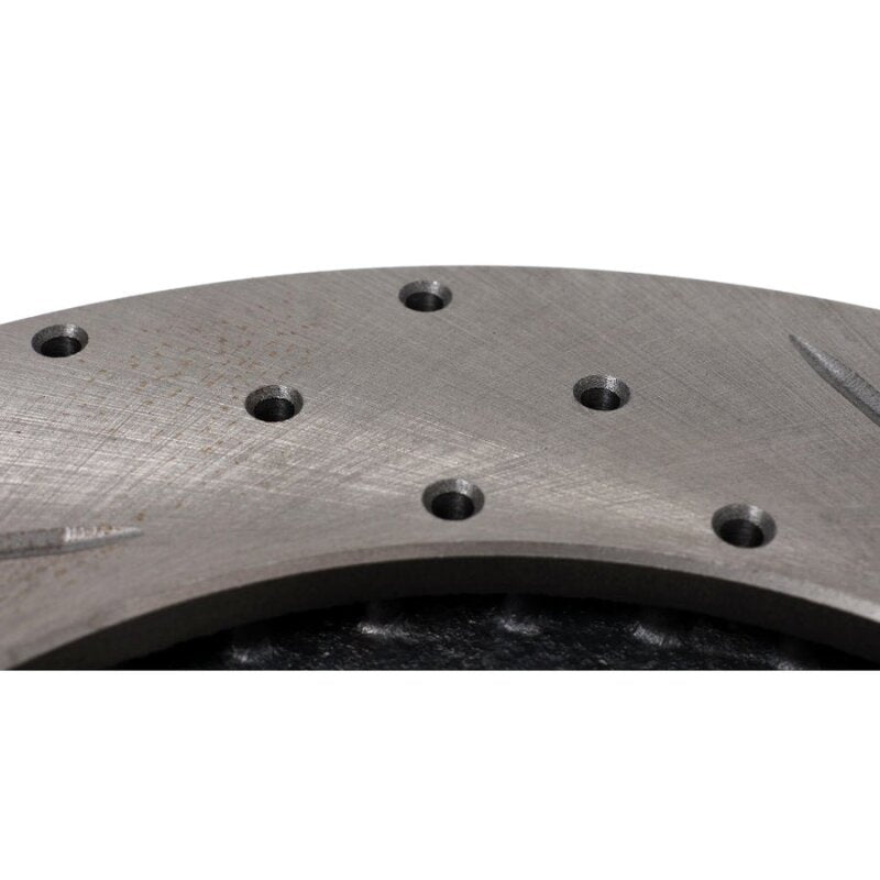 BLOX Racing Slotted And Cross-Drilled Rotor Left SIde