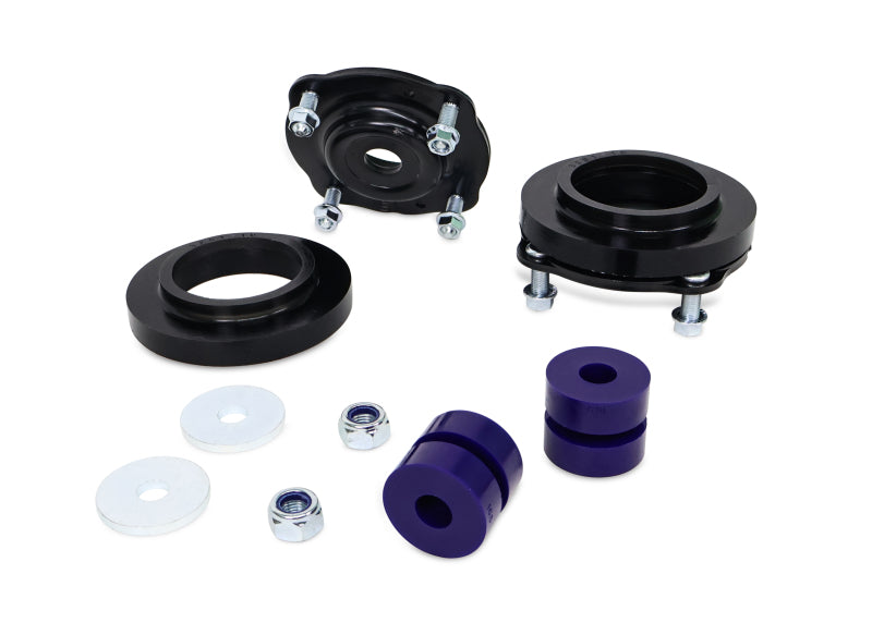 SuperPro 08-21 Toyota Land Cruiser Upper Strut mount Set - Front