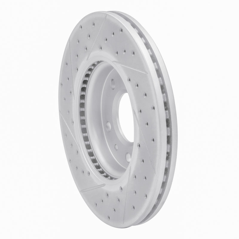R1 11-25 Buick Lacrosse Front Right Drilled & Slotted Geo-Carbon Rotor