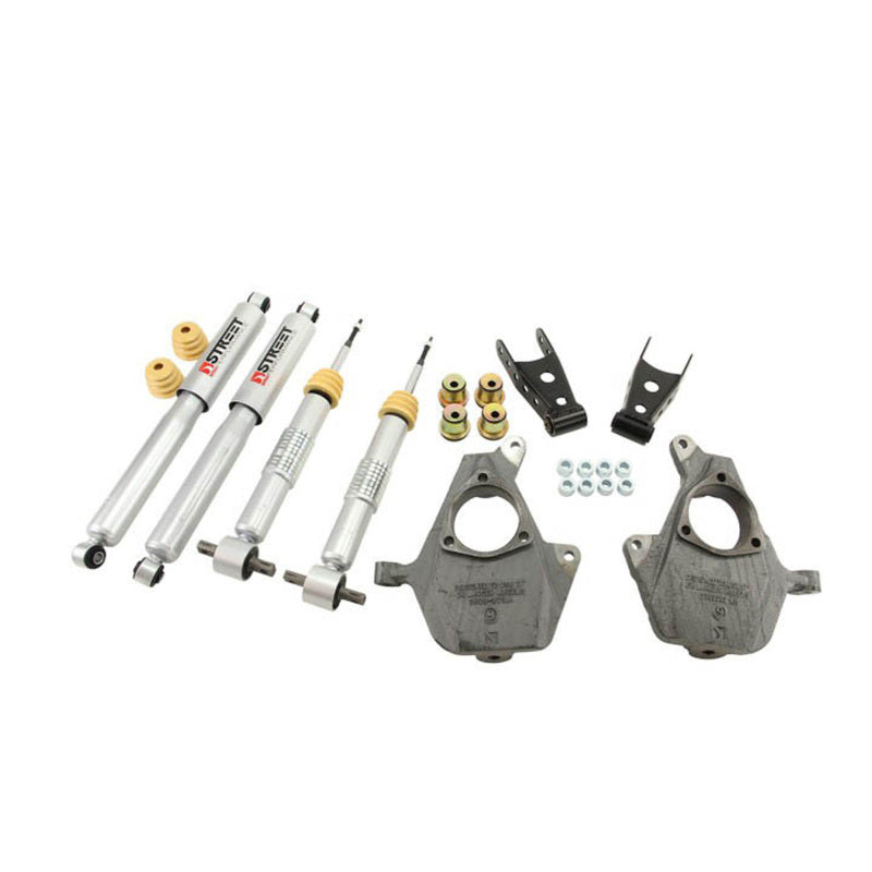 Belltech LOWERING KIT 2014 Silverado/Sierra All Cabs 2WD 2in Front/2in or 3in Rear w/ Street Shocks
