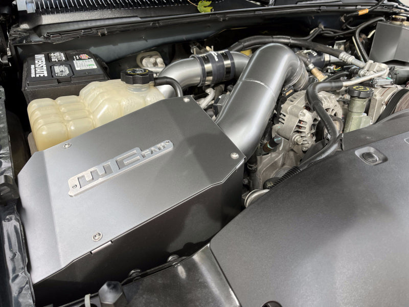 Wehrli 01-04 GM Duramax LB7 4in Intake Kit - Bengal Silver