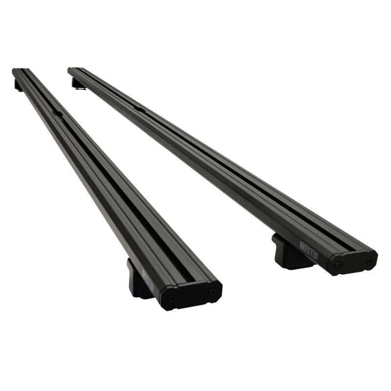 Westin EXP Truck Cap V2 Aluminum Cross Rail - 73in