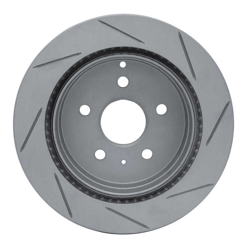 DFC 10-17 Chevrolet Equinox Rear Left Slotted Geoperformance Rotor