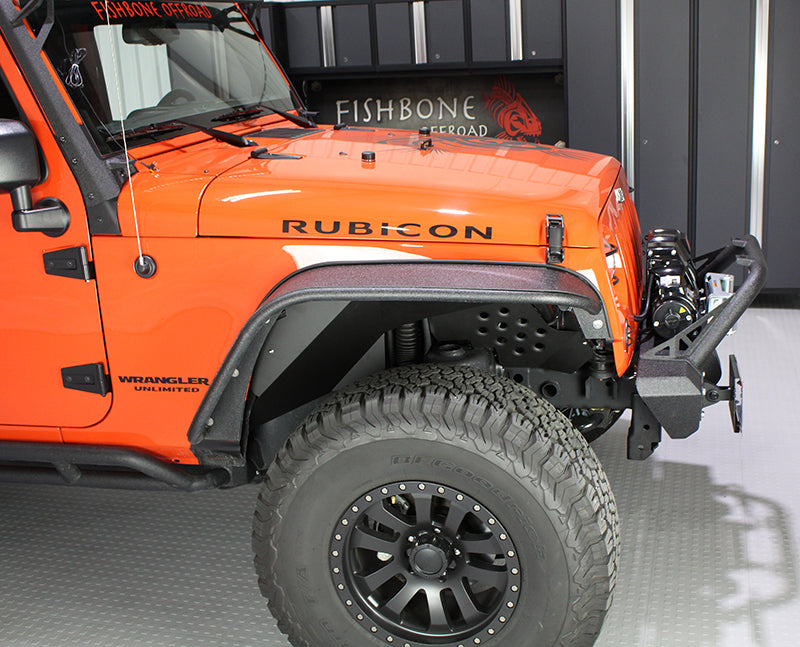 Fishbone Offroad 07-18 Jeep Wrangler JK Aluminum Front Inner Fenders