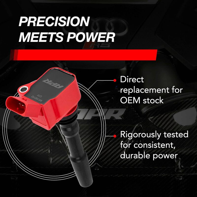 APR EA888.3/EA888.4/EA839/EA825 (MQB/MLB) 2.0T/2.9T/3.0T/4.0T Ignition Coil - Red