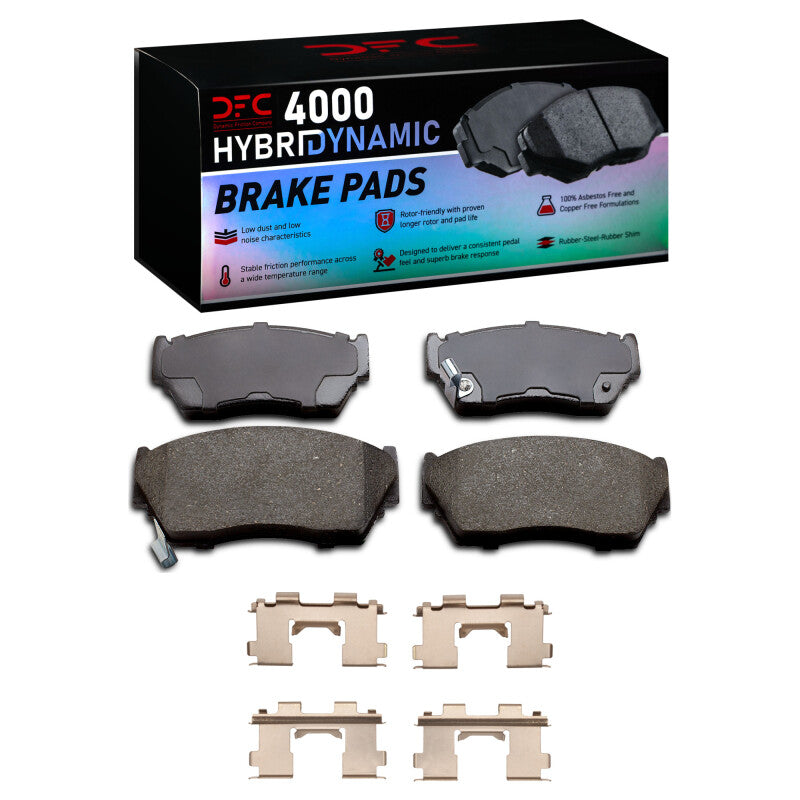 R1 91-17 Nissan TSURU (Mexico) Front Ceramic Pads & Hardware Kit