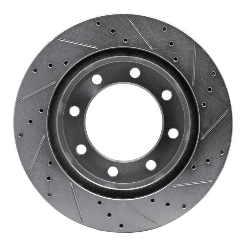 DFC 920099 Ford F-250 4WD (Super Duty) Front Left Drilled & Slotted Silver Brake Rotor