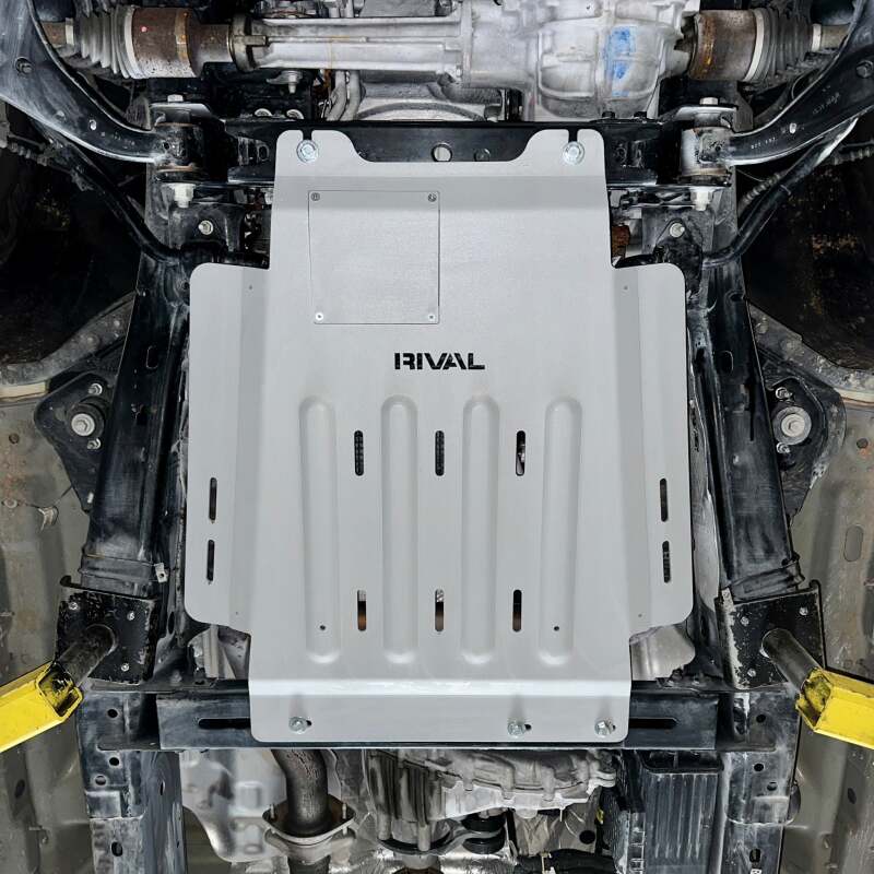 Rival 2015-Present Ford F150 EcoBoost Aluminum Transmission Catalytic Converter Skid Plate