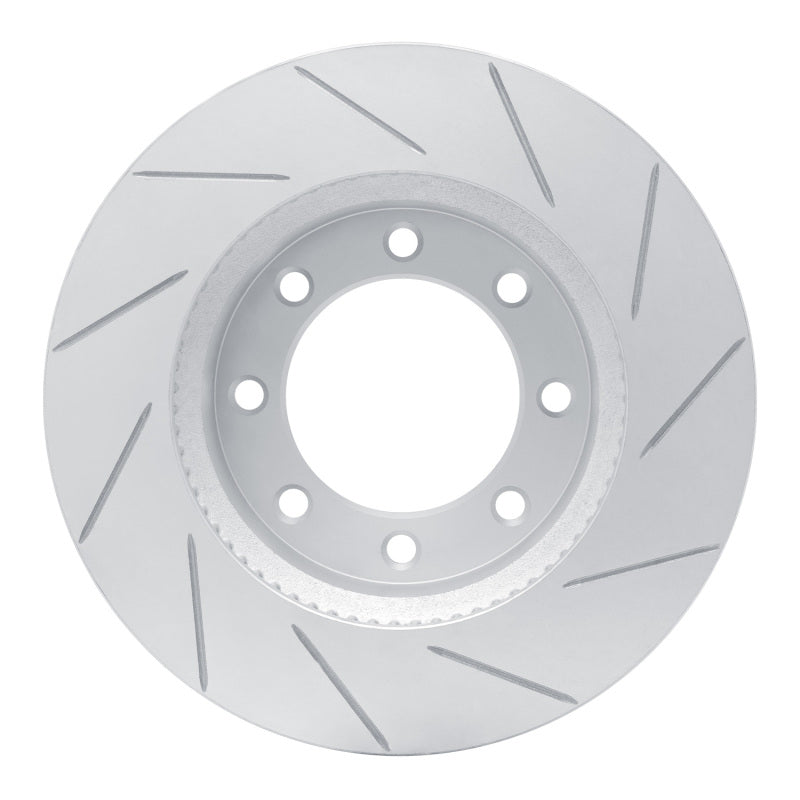DFC 12-25 Ford F-250 4WD (Super Duty) Front Left Slotted Geoperformance Rotor