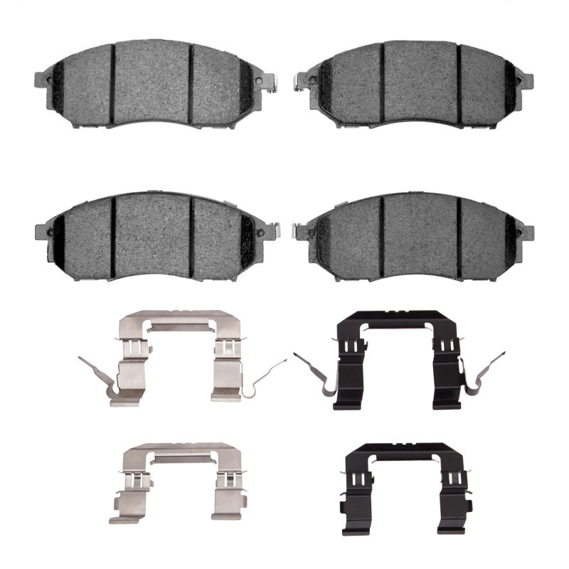 R1 05-14 Infiniti FX37 Front Ceramic Brake Pads & Hardware Kit