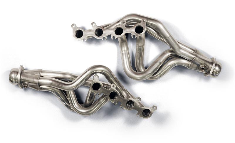 Kooks 2016+ Chevrolet Camaro SS 1 7/8in x 3in SS Longtube Headers w/ Green Catted Connection Pipes