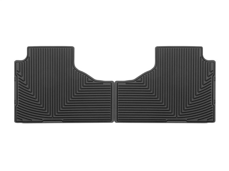 WeatherTech 21+ Cadillac Escalade Rear Rubber Mats - Black