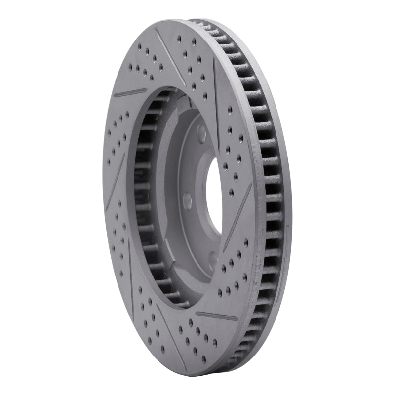 R1 97-05 Buick Riviera Front Left Drilled & Slotted Geo-Carbon Rotor
