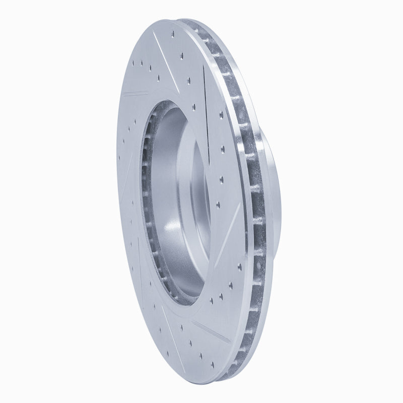DFC 06-12 BMW X1 (USA/Canada) Front Left Drilled & Slotted Silver Brake Rotor