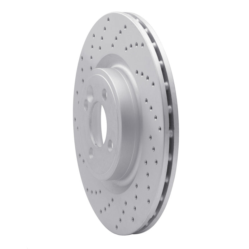 DFC 09-14 Mini Cooper Clubman Front Left Drilled Geoperformance Rotor