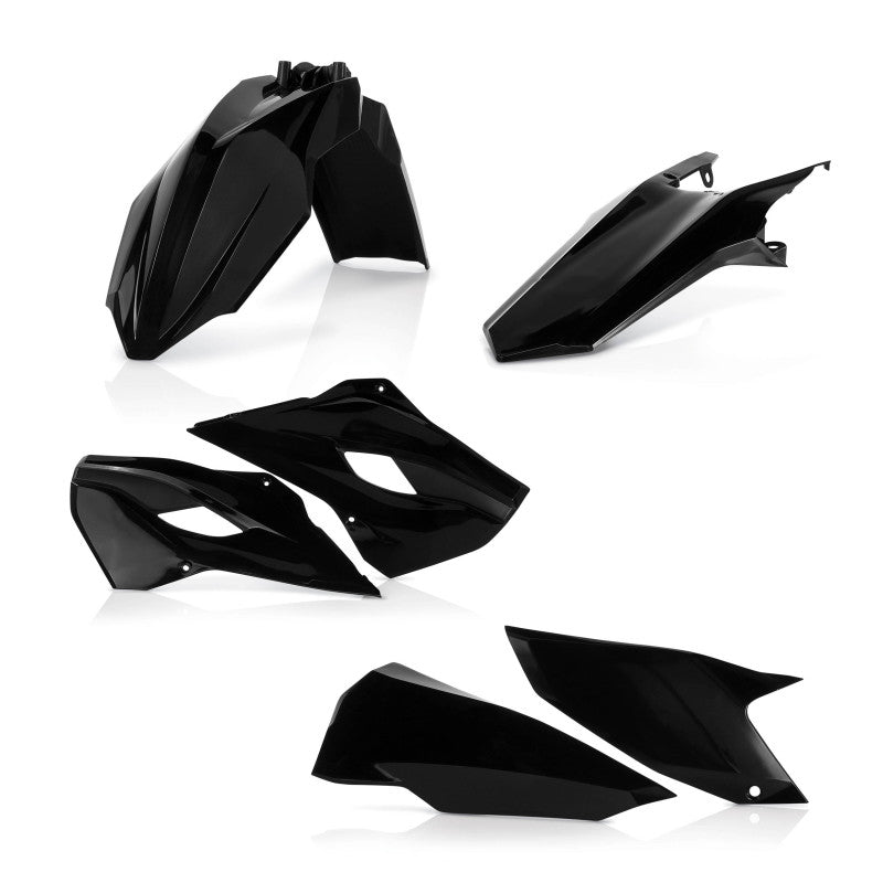 Acerbis 15-16 Husqvarna TE125-300/ FE250-501 Plastic Kit - Black