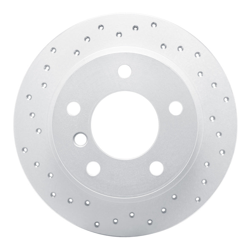 DFC 95-99 BMW 318Ti Rear Left Drilled Geoperformance Rotor