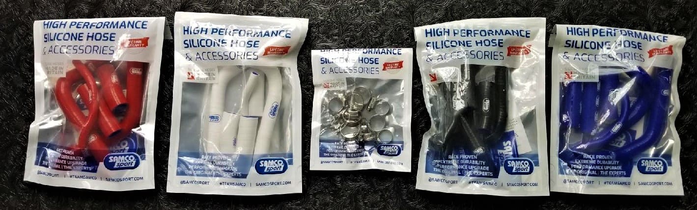 MSV Racing Samco Sport Silicone Hoses WITH CLAMPS for the CR500 image 1