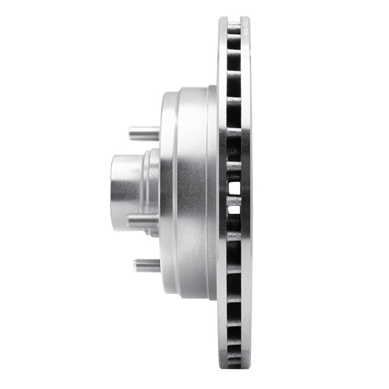 R1 90-02 Chevrolet ASTRO Front Left Drilled & Slotted Silver Brake Rotor