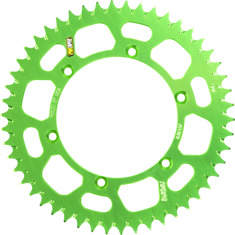 ProTaper Kawasaki Rear Green Sprocket - 53 Teeth