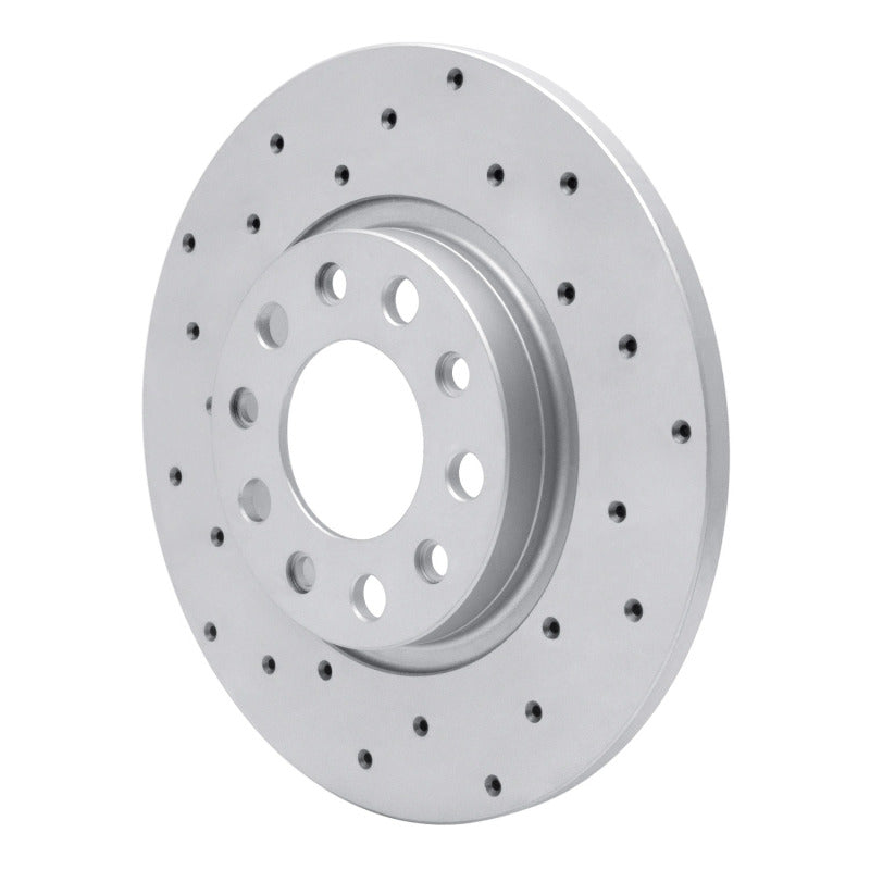 DFC 14-22 Chrysler 200 Rear Left Drilled Geoperformance Rotor