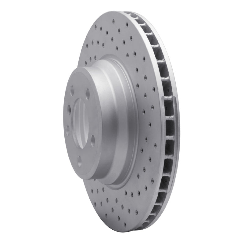 DFC 02-08 BMW 760Li Front Right Drilled Geoperformance Rotor
