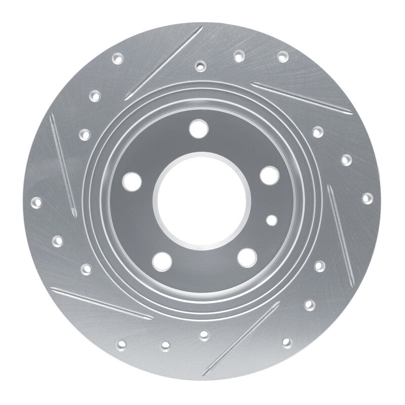 DFC 20-25 Buick Encore GX Rear Right Drilled & Slotted Silver Brake Rotor