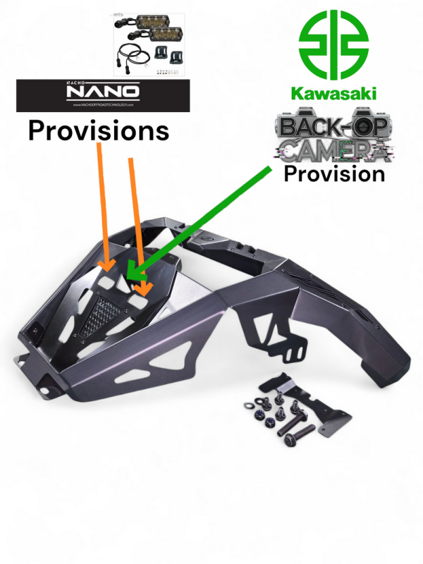 Elektric Offroad 2026+ Kawasaki Teryx H2 Volt Rear Bumper