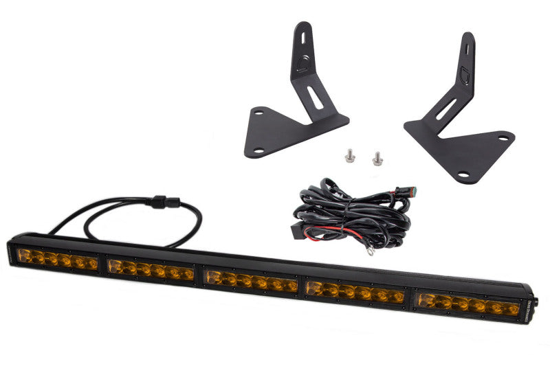 Diode Dynamics 15-Pres Colorado/Canyon Colorado/Canyon SS30 Stealth Lightbar Kit - Amber Driving