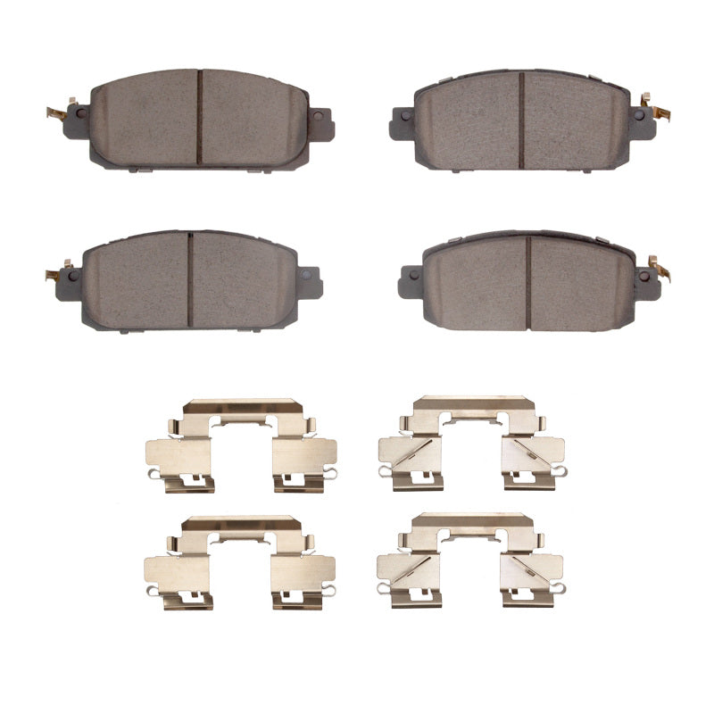 R1 2020-2025 Nissan Sentra Front R1 Ceramic Pads & Hardware Kit