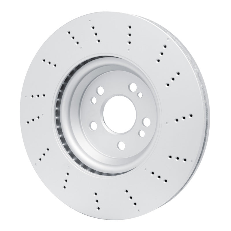 R1 20-23 Mercedes-Benz GLE350 Front Drilled GeoSPEC Coated Rotor