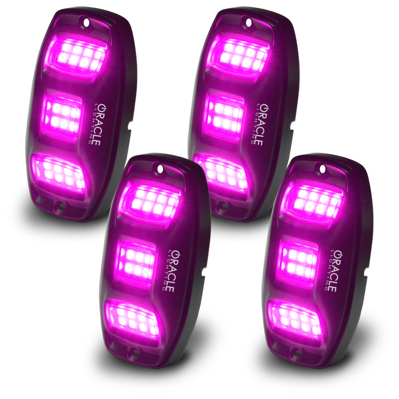 Oracle Underbody RGB+W Wheel Well Rock Light Kit - 4 PCS - ColorSHIFT