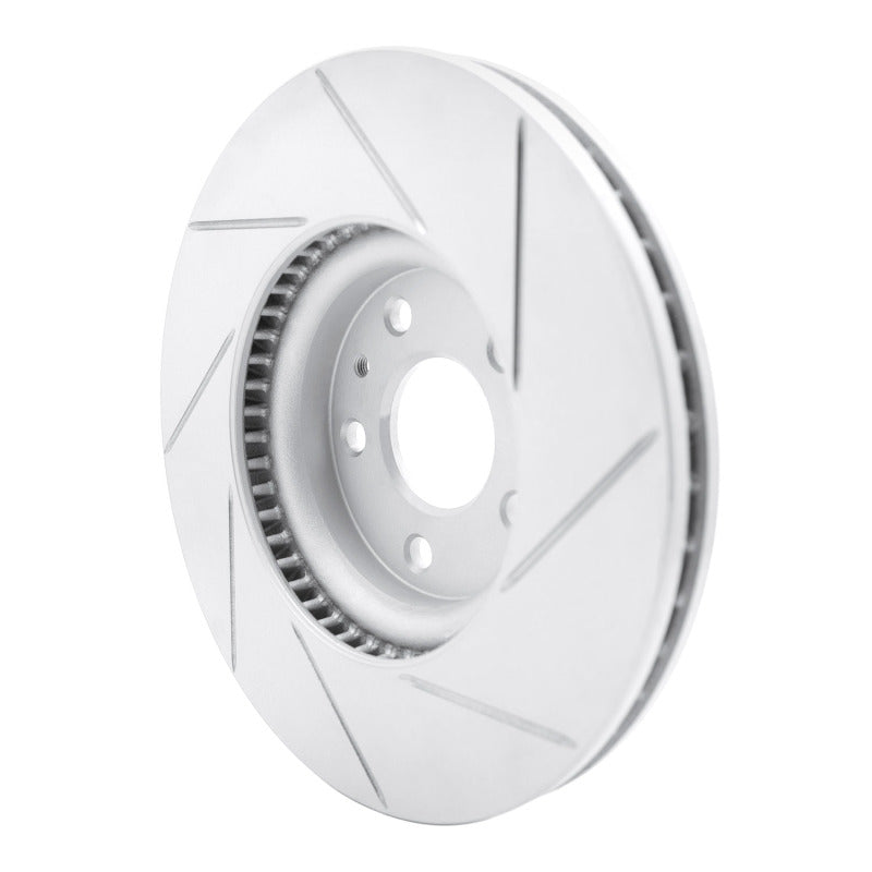 DFC 13-20 Ford Special Service Police Sedan Front Left Slotted Geoperformance Rotor