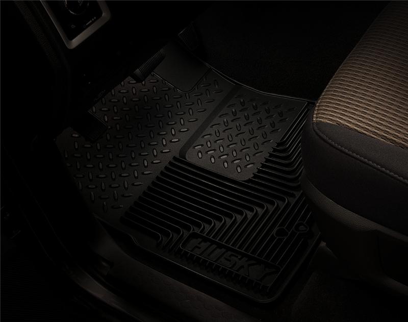 Husky Liners 12-13 Dodge Ram/88-09 Toyota 4Runner Heavy Duty Black 2nd Row Floor Mats