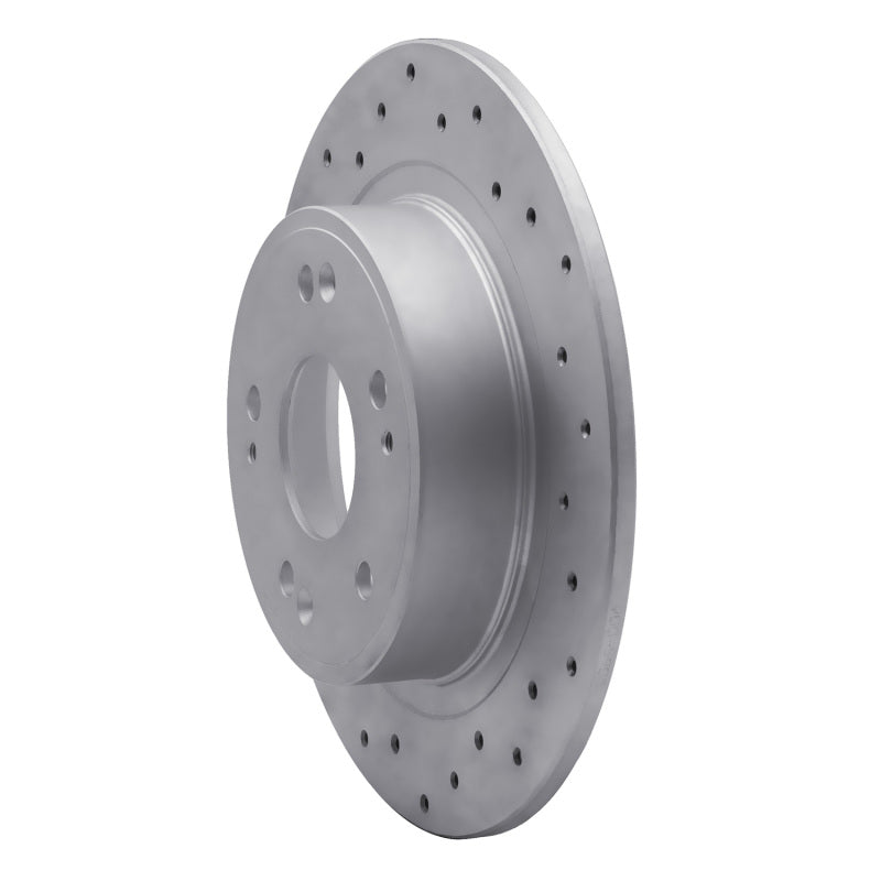 DFC 06-14 Honda Ridgeline Rear Left Drilled Geoperformance Rotor