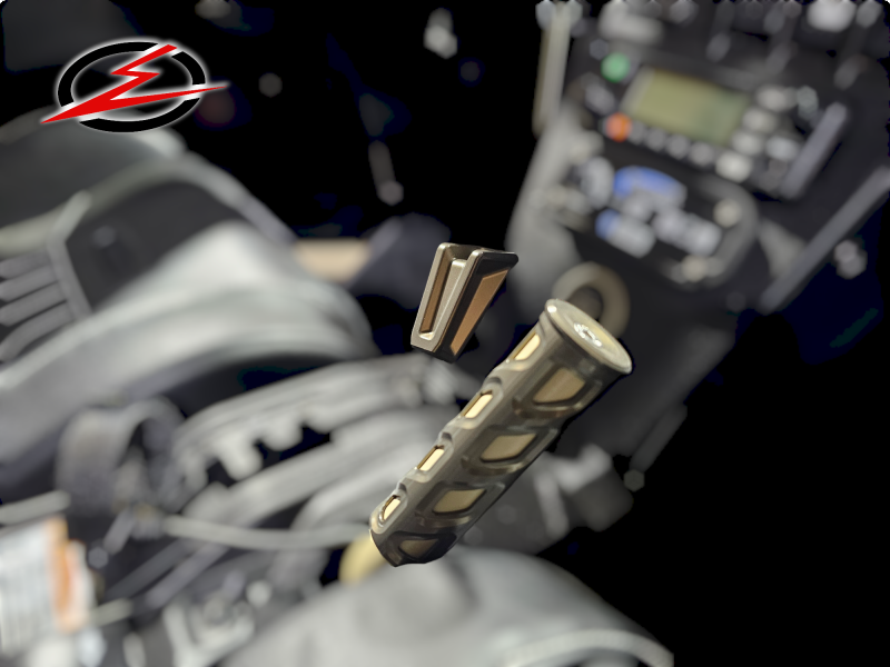 Elektric Offroad 2017+ Can Am X3 Maverick Billet Grab Handle Anodized Gun Metal