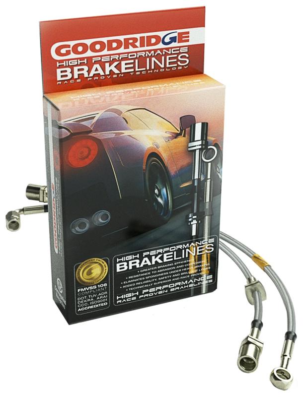 Goodridge 89-02 Nissan Skyline (R32/R33/R34) Stainless Steel Brake Line Kit