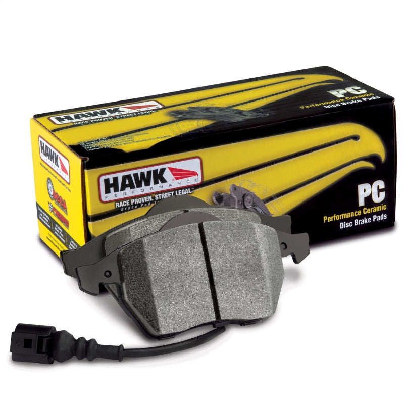 Hawk 06-10 Chevy Corvette (OEM Pad Design) Front Ceramic Street Brake Pads