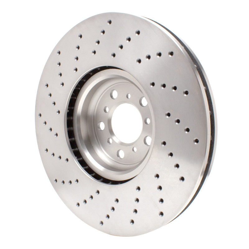 R1 2015-2019 BMW X6 Right Front Brake Rotor - Drilled