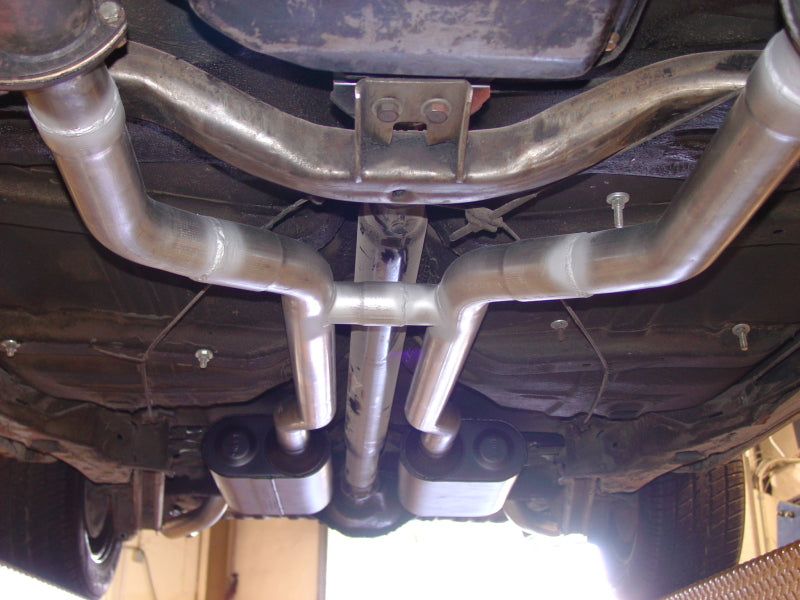 Flowmaster 64-72 GM A-BODY 2.5 in. American Thunder Crossmember-Back Exhaust System