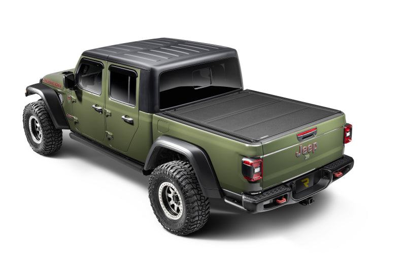RealTruck 20-24 Jeep Gladiator CC 4dr VoltStep Electric Running Board Kit (Cut/Drill Req.) - Tex Blk