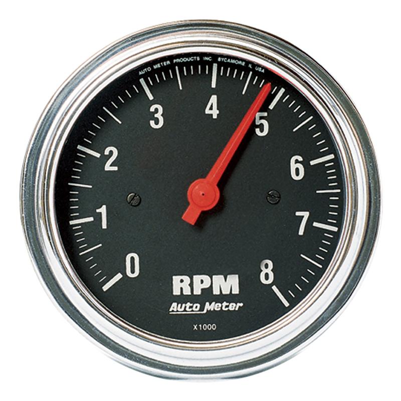 Autometer Traditional Chrome 52mm 8-18 Volts Short Sweep Electrical Voltmeter