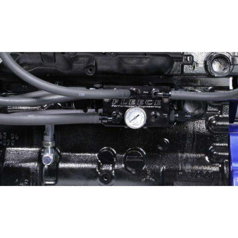 Fleece Performance Regulated Return Fuel Distribution Block 07.5-16 Cummins