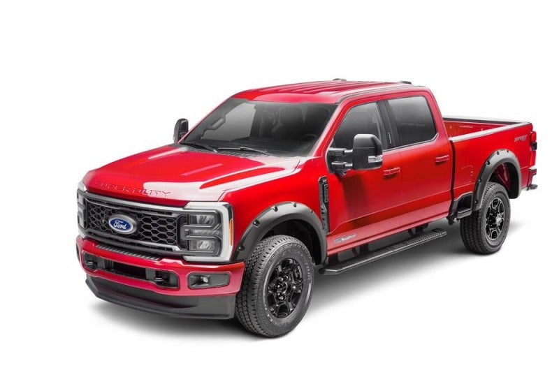 Bushwacker 23-24 Ford F-250/350 SuperDuty Pocket Style Flares 4pc - Black